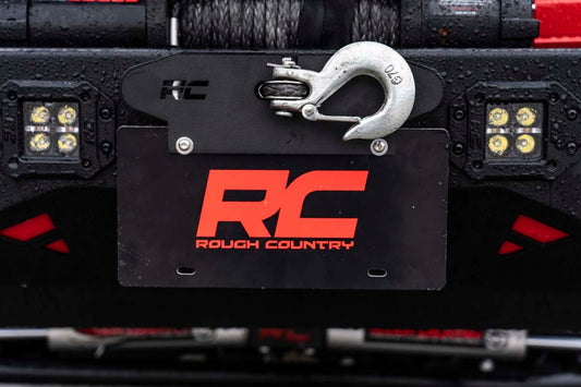 Rough Country License Plate Mnt | Hawse | Quick Release