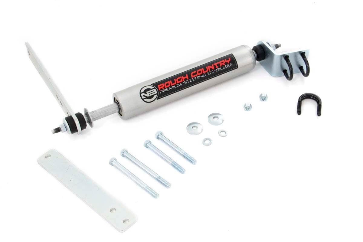 Rough Country N3 Steering Stabilizer | Ford Bronco/F-150/F-250  (1980-1998)