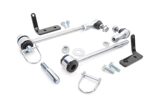 Rough Country Quick Disconnect Sway Links | 3.5-6 Inch Lift | Jeep Gladiator JT/Wrangler JK/Wrangler Unlimited