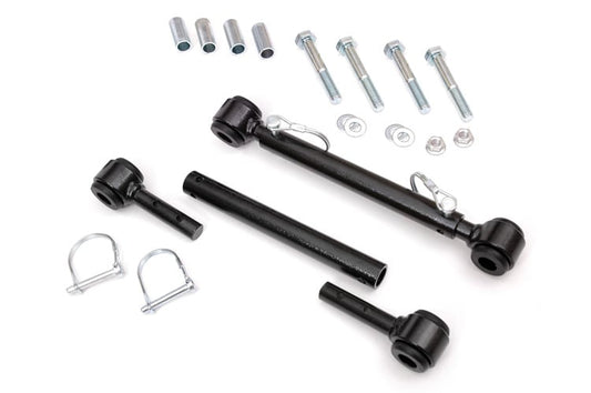 Rough Country Quick Disconnect Sway Links | Rear | 4-6 Inch Lift | Jeep Wrangler TJ (97-06)