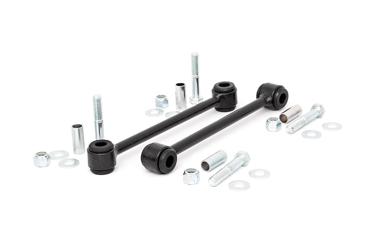 Rough Country Sway Bar Links | Rear | 2.5-4 Inch Lift | Jeep Wrangler JK/Wrangler Unlimited (07-18)