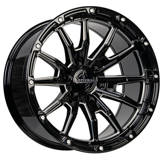 Anthem Offroad Talon Custom Wheel Gloss Black w/ Milled Edges