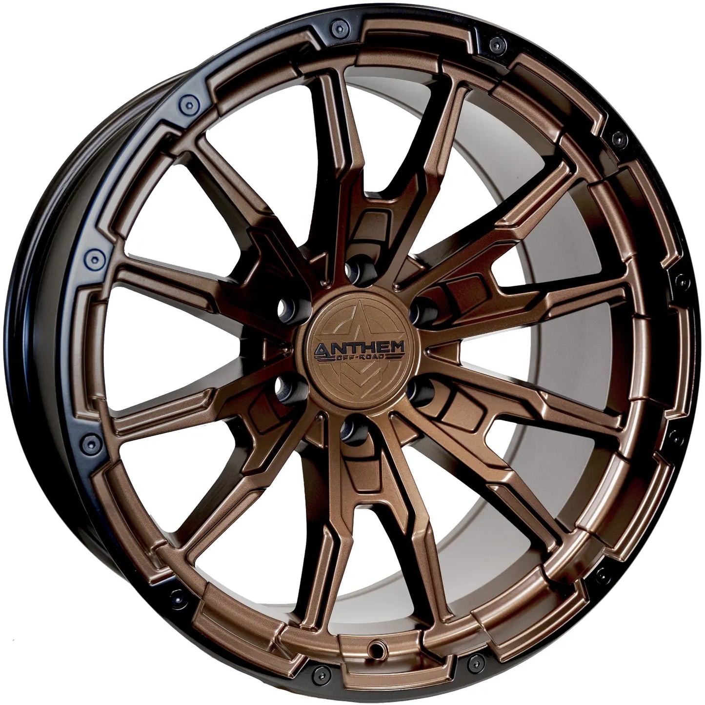 ANTHEM OFFROAD TALON 20X9 6X135 0 87.1 MATTE BRONZE W/ SATIN BLACK LIP