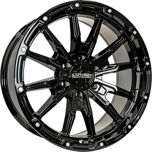 ANTHEM OFFROAD TALON 18X9 6X135 -12 87.1 GLOSS BLACK