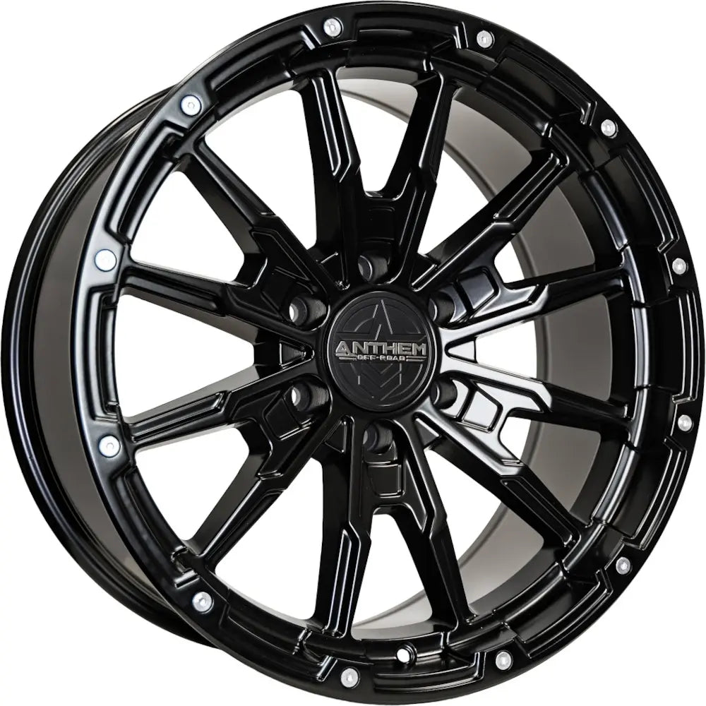 ANTHEM OFFROAD TALON 20X12 6X135 -44 87.1 SATIN BLACK
