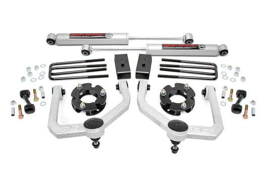 Rough Country 3 Inch Lift Kit | N3 Shocks | Nissan Titan 2WD/4WD (2004-2024)