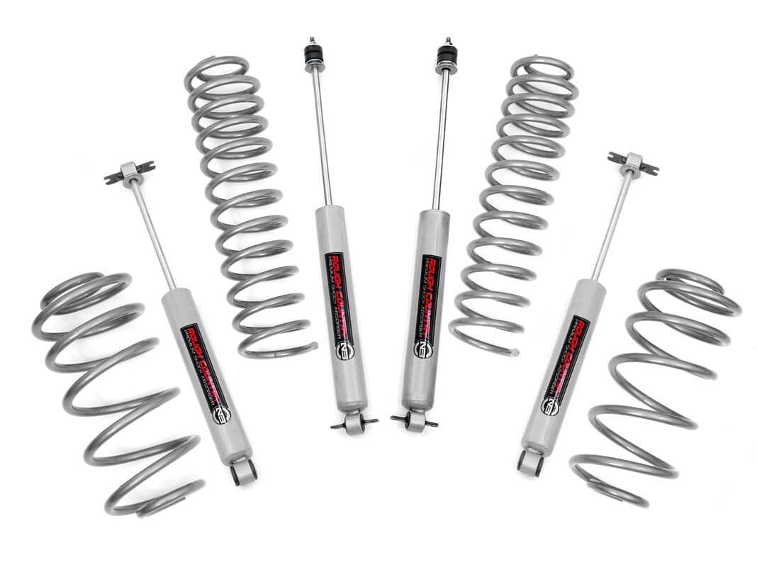 Rough Country 2.5 Inch Lift Kit | 4 Cyl | N3 | Jeep Wrangler TJ (97-06)/Wrangler Unlimited (04-06)