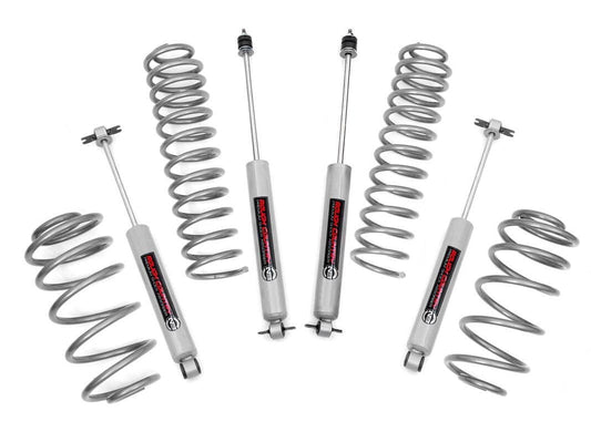Rough Country 2.5 Inch Lift Kit | 4 Cyl | N3 | Jeep Wrangler TJ (97-06)/Wrangler Unlimited (04-06)