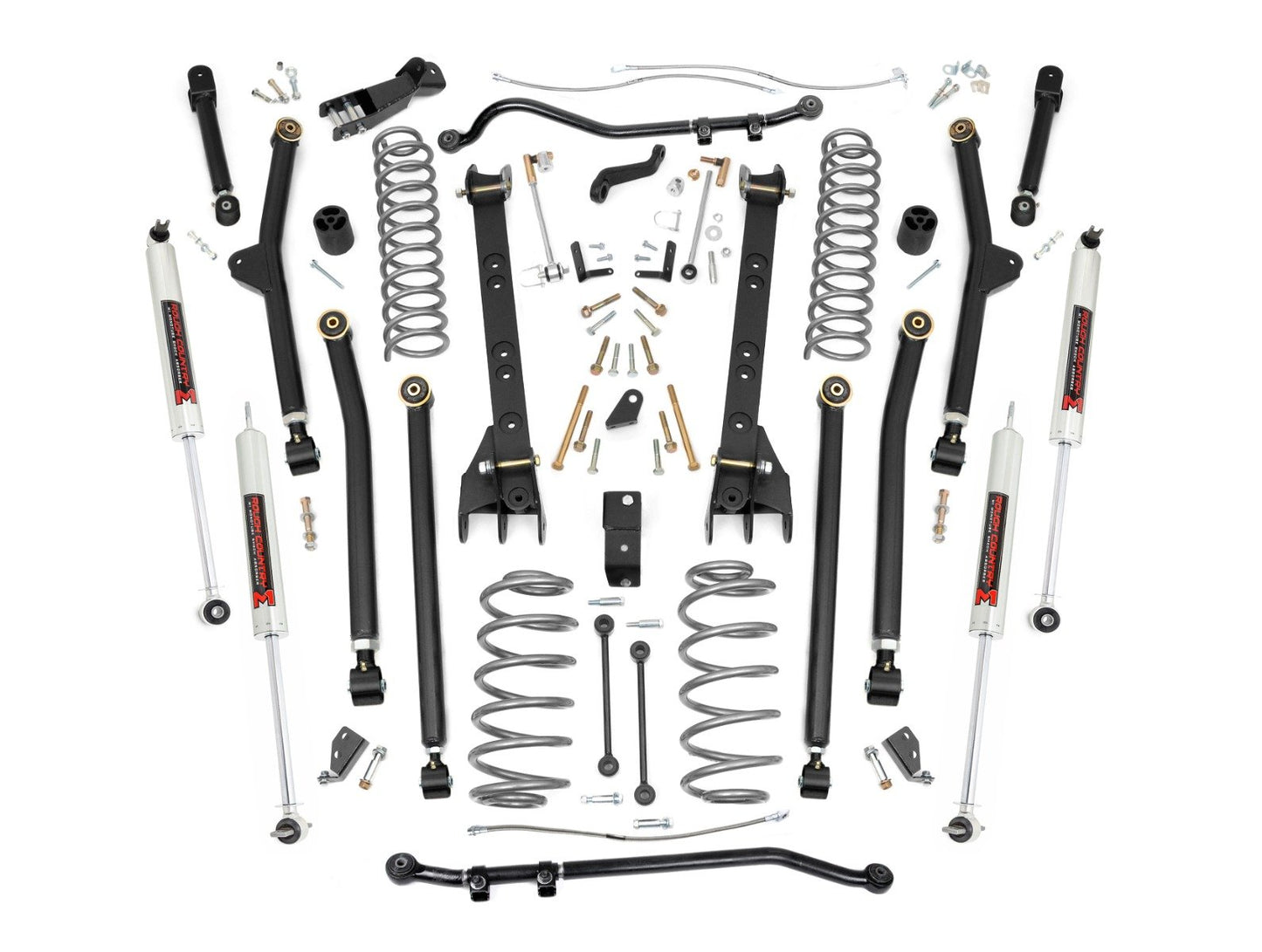 Rough Country 6 Inch Lift Kit | Long Arm | M1 | Jeep Wrangler TJ 4WD (1997-2006)