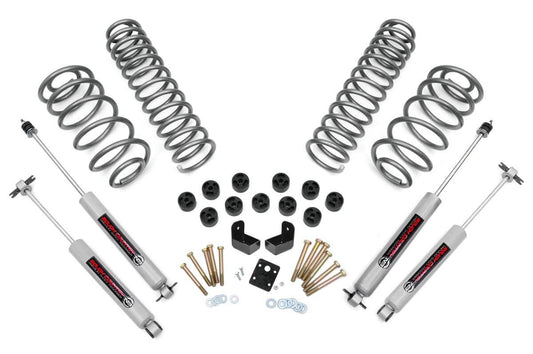Rough Country 3.75 Inch Lift Kit | Combo | 6 Cyl | N3 | Jeep Wrangler TJ (97-06)/Wrangler Unlimited (04-06)