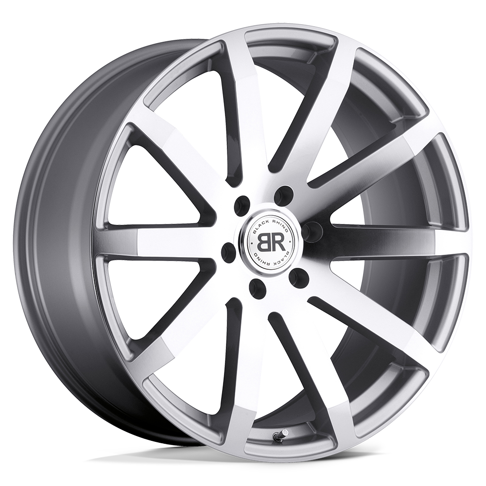 Black Rhino Hard Alloys TRAVERSE SILVER W/ MACHINE-CUT FACE