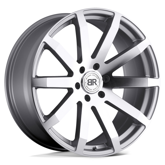 Black Rhino Hard Alloys TRAVERSE SILVER W/ MACHINE-CUT FACE