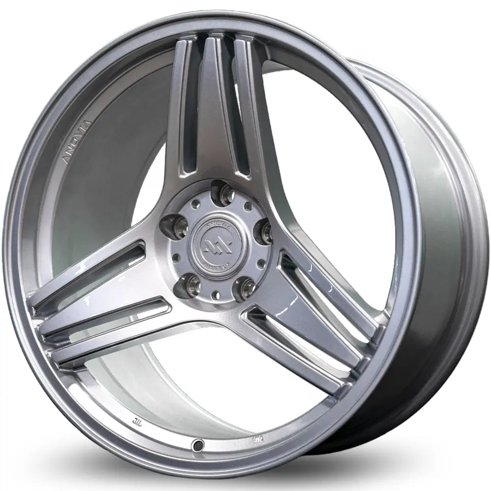 ANOVIA TREBLE 18X9.5 5X100 35 73.1 SILVER