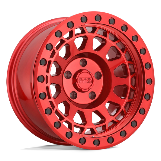 Black Rhino Hard Alloys PRIMM CANDY RED W/ BLACK BOLTS