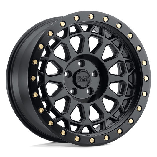 Black Rhino Hard Alloys PRIMM MATTE BLACK WITH BRASS BOLTS