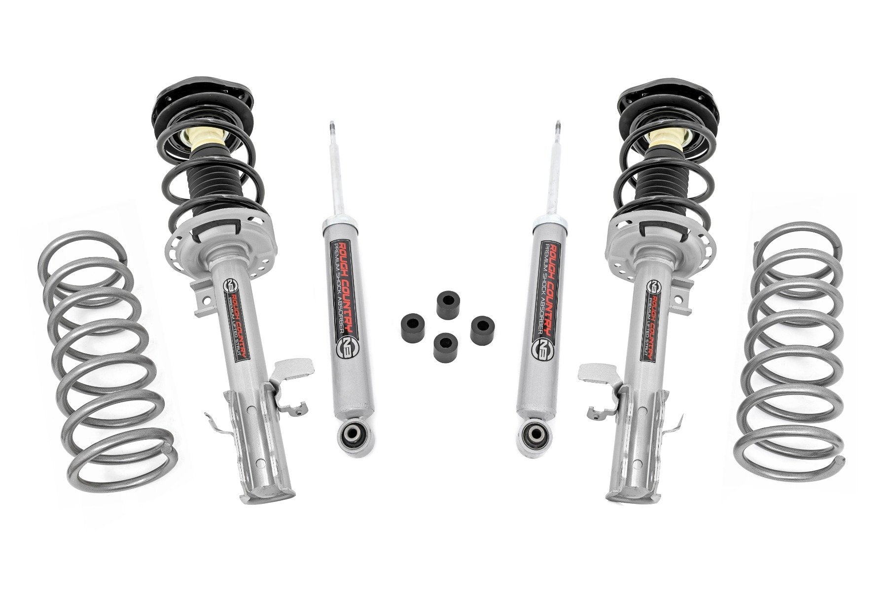 Rough Country 1.5 Inch Lift Kit | Lifted Struts | Ford Bronco Sport 4WD (2021-2026)