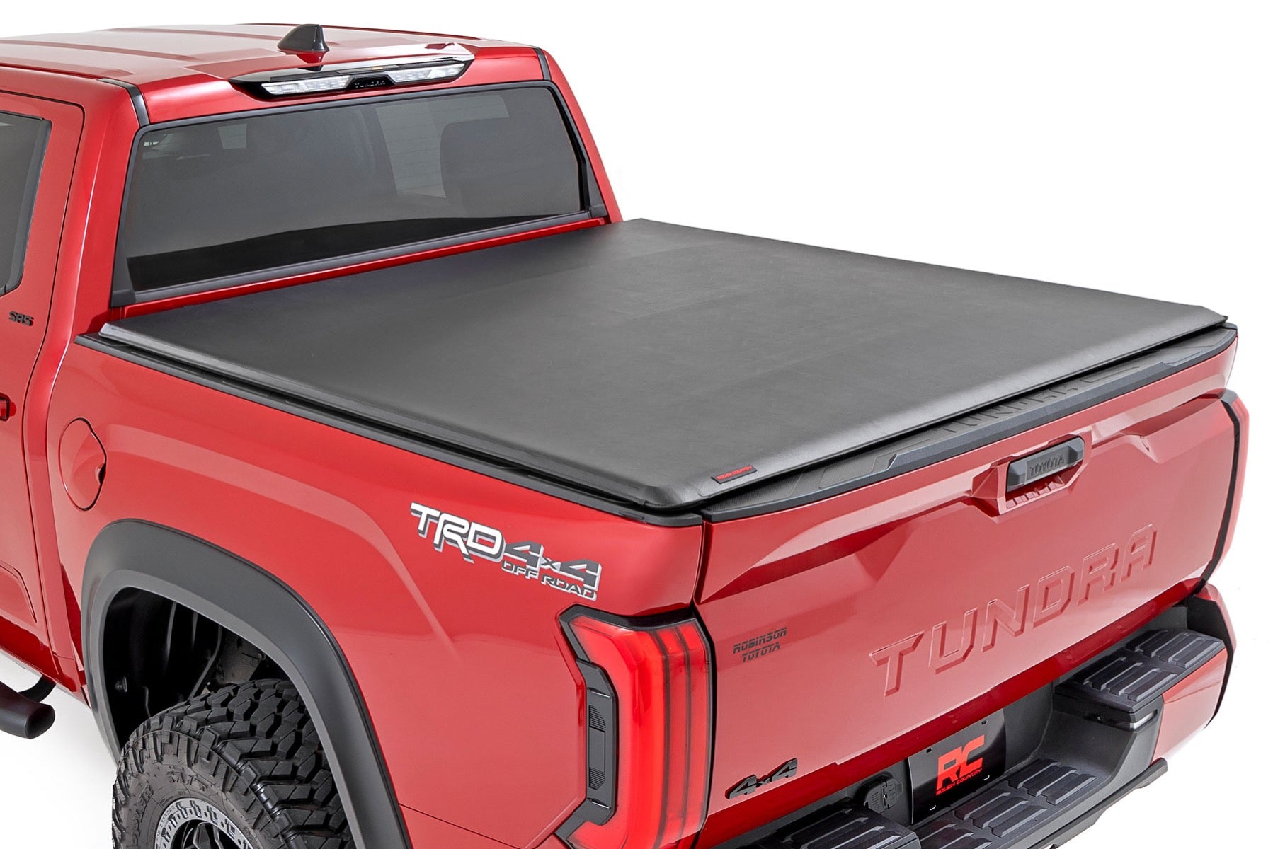 Rough Country Soft Roll Up Bed Cover | 6'7" Bed | Toyota Tundra 2WD/4WD (2022-2026)