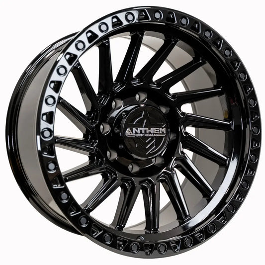 ANTHEM OFFROAD TURBINE 20X10 8X6.5 -24 125.2 GLOSS BLACK