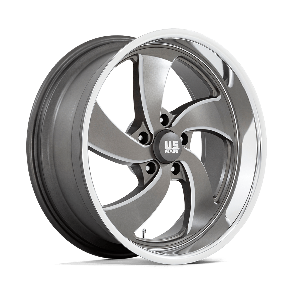 US Mag 1PC U133 DESPERADO ANTHRACITE MILLED DIAMOND CUT MILLED