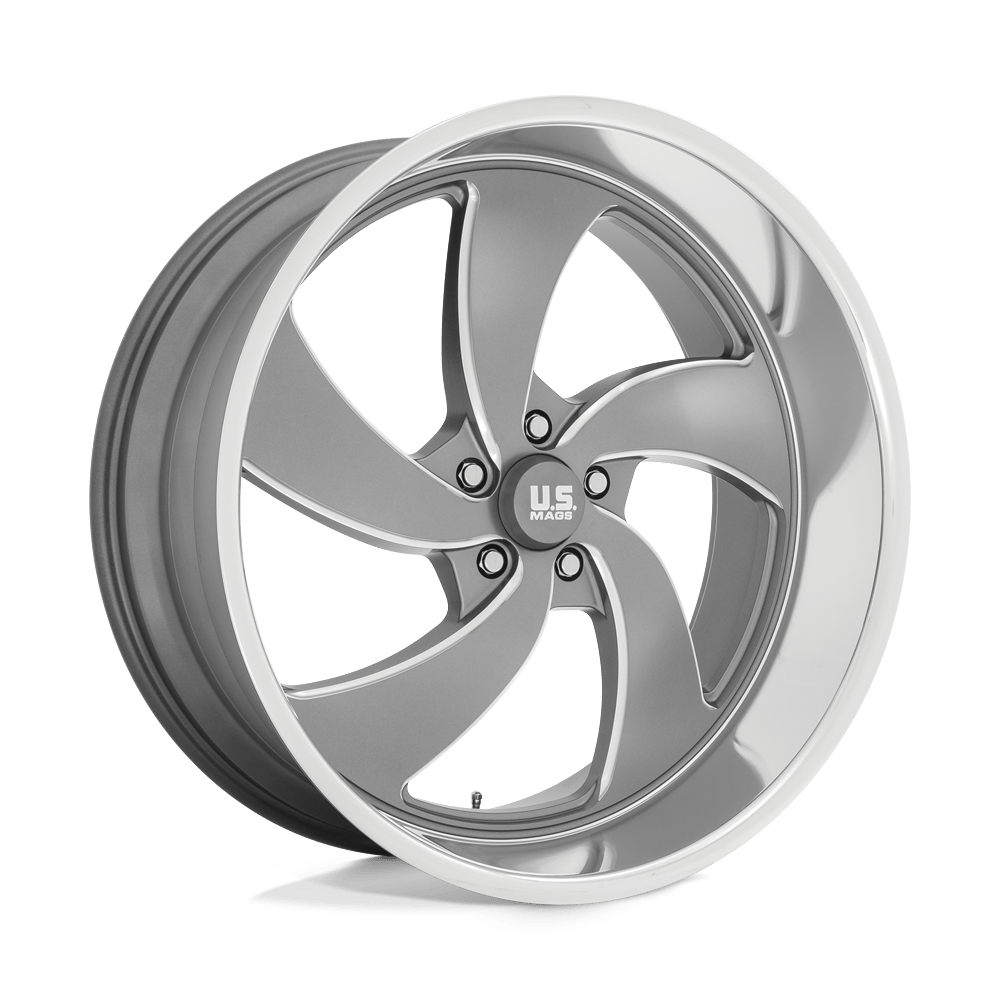 US Mag 1PC U133 DESPERADO ANTHRACITE MILLED DIAMOND CUT MILLED