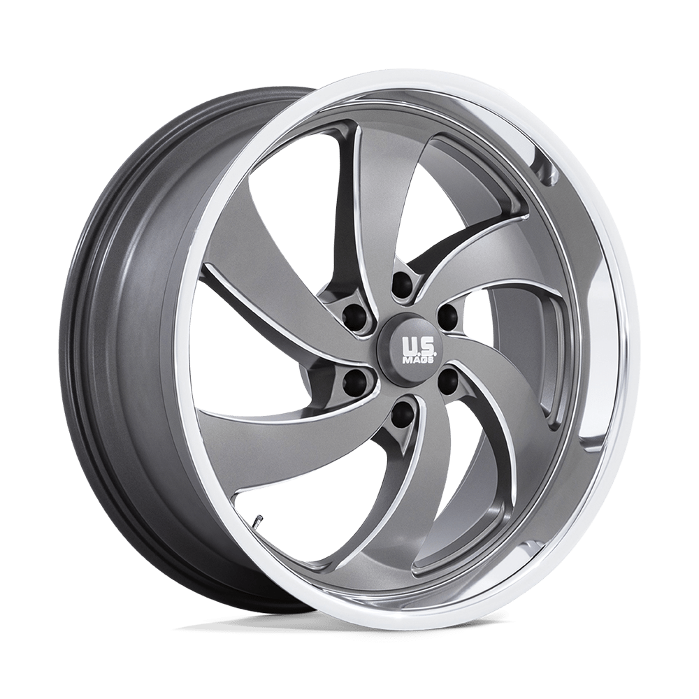 US Mag 1PC U133 DESPERADO ANTHRACITE MILLED DIAMOND CUT MILLED