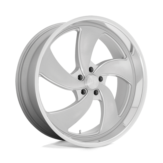 US Mag 1PC U134 DESPERADO SILVER BRUSHED FACE MILLED DIAMOND CUT MILLED