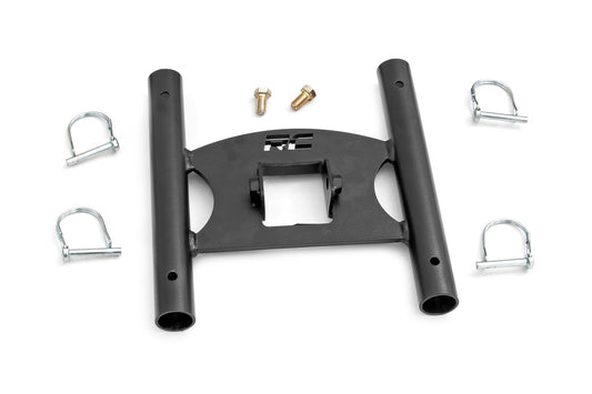 Rough Country Flag Pole Holder | Dual | 2 Inch Hitch