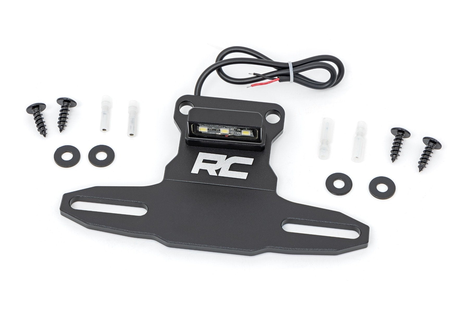 Rough Country Universal License Plate Bracket | LED Lighted