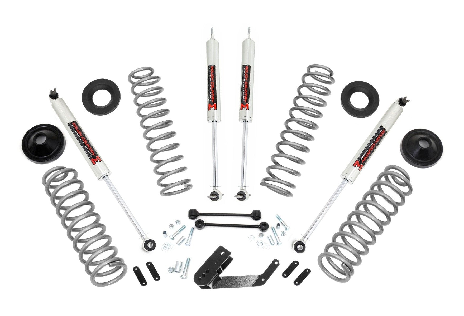 Rough Country 3.25 Inch Lift Kit | M1 | Jeep Wrangler Unlimited 2WD/4WD (2007-2018)