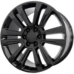 TOPLINE 2017 GMC DENALI  REPLICA WHEEL GLOSS BLACK