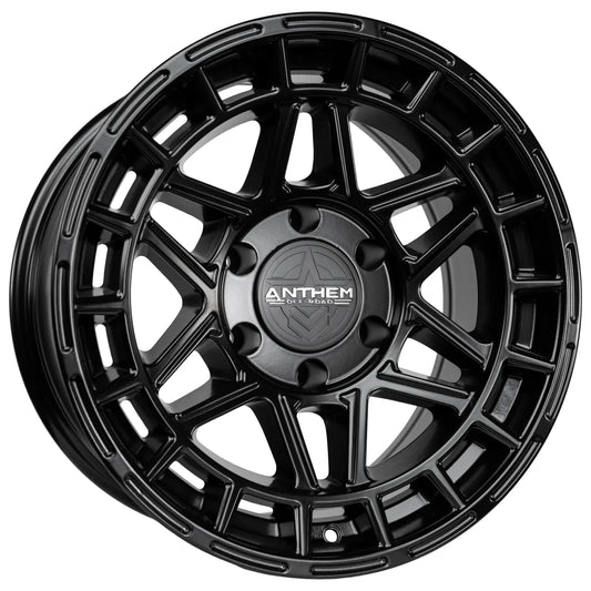 ANTHEM OFFROAD VALOR 17X9 8X170 -12 125.5 SATIN BLACK