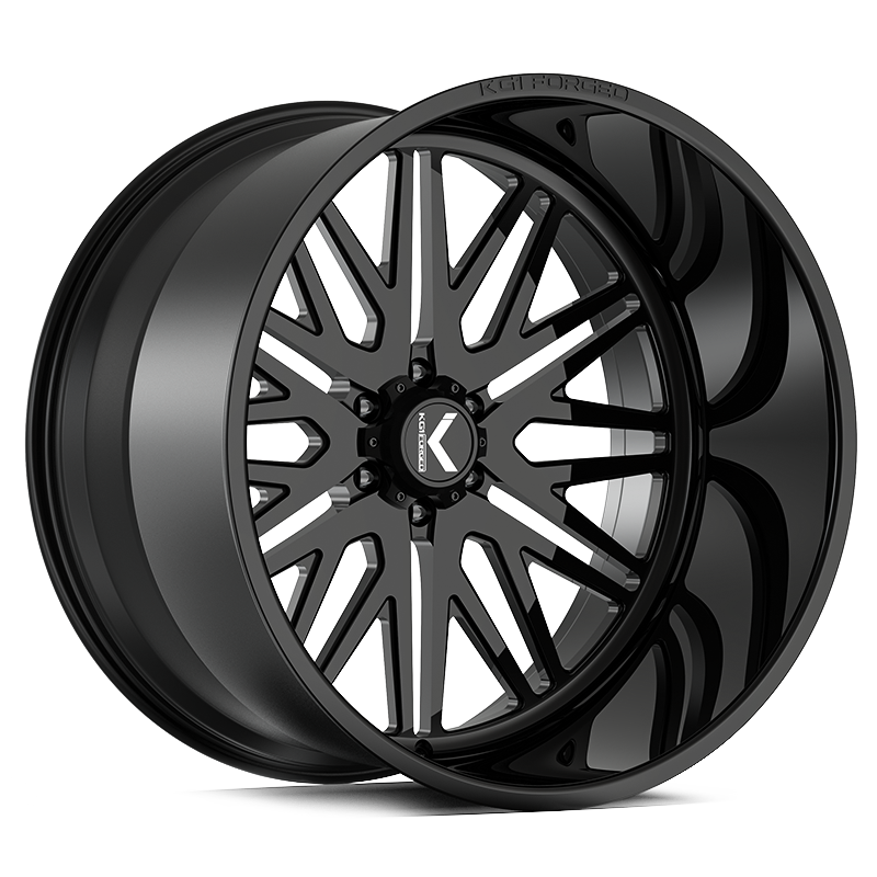 KG1 VAST CUSTOM WHEEL ALL GLOSS BLACK