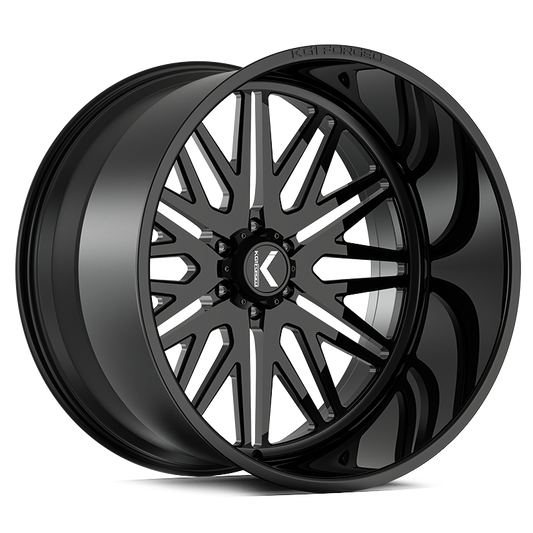 KG1 VAST CUSTOM WHEEL ALL GLOSS BLACK