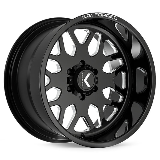 KG1 VETERAN CUSTOM WHEEL BLACK/PREMIUM MILLED