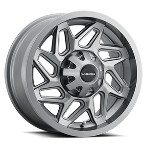 VISION SPYDER CUSTOM WHEEL Gunmetal