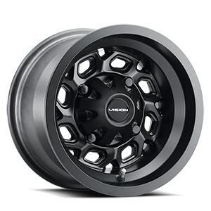 VISION SPYDER CUSTOM WHEEL Matte Black