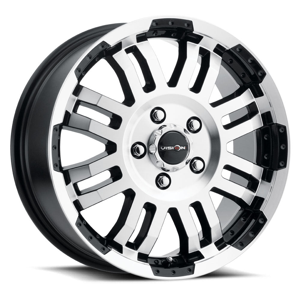 VISION SPRINT CUSTOM WHEEL Gloss Black Machined Face