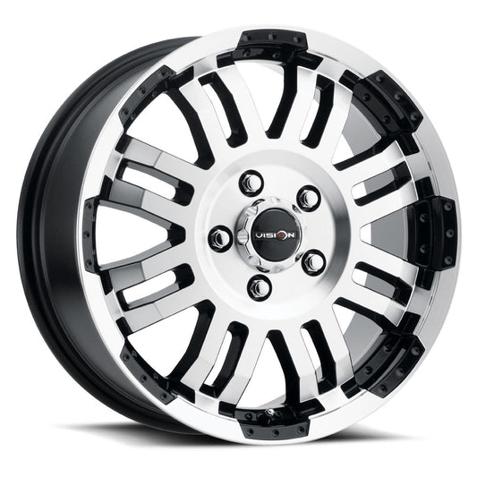 VISION SPRINT CUSTOM WHEEL Gloss Black Machined Face