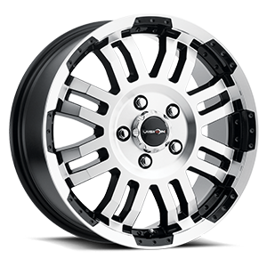 VISION WARRIOR CUSTOM WHEEL Gloss Black Machined Face