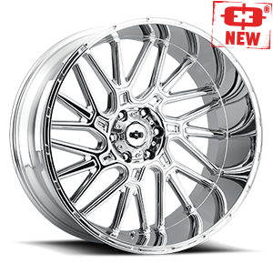VISION BRAWL CUSTOM WHEEL Chrome