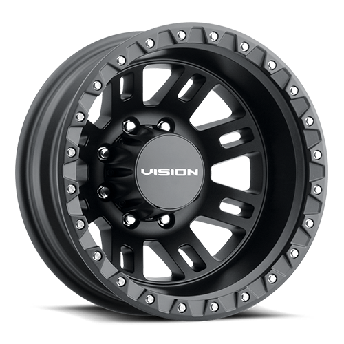 VISION MANX2 CUSTOM WHEEL Satin Black