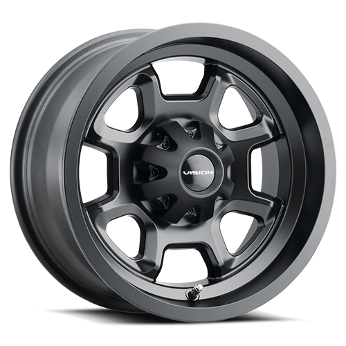 VISION BOMB CUSTOM WHEEL Matte Black