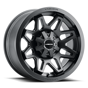VISION ATV CUSTOM WHEEL Matte Black