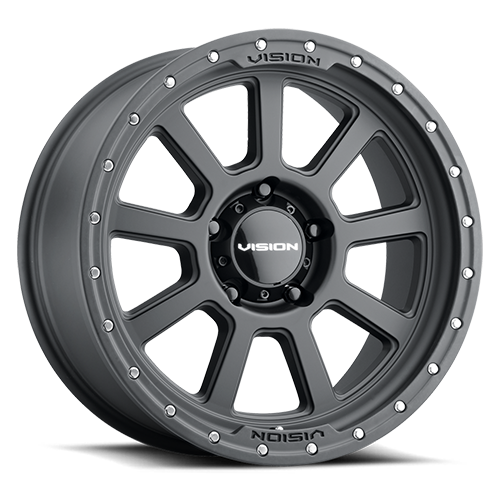 VISION OJOS CUSTOM WHEEL Satin Black