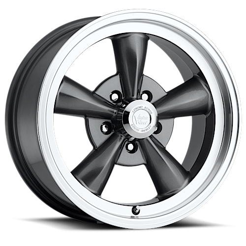 VISION LEGEND CUSTOM WHEEL Gunmetal Machined Lip