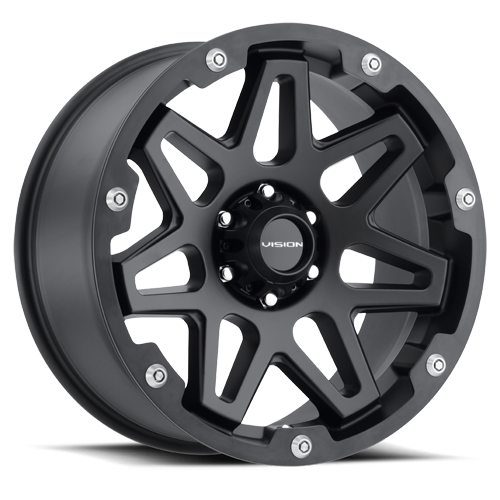 VISION SE7EN CUSTOM WHEEL Satin Black