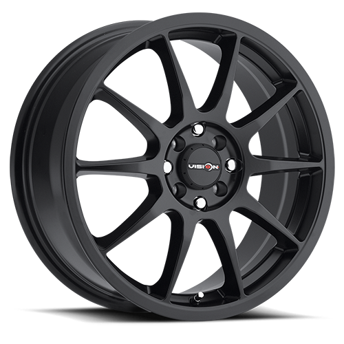 VISION BANE CUSTOM WHEEL Matte Black