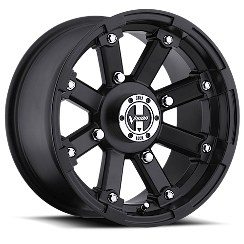 VISION LOCKOUT CUSTOM WHEEL Matte Black