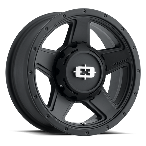 VISION TRL CUSTOM WHEEL Satin Black