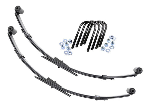 Rough Country Rear Leaf Springs | 2.5" Lift | Pair | Jeep Wrangler YJ 4WD (1987-1995)